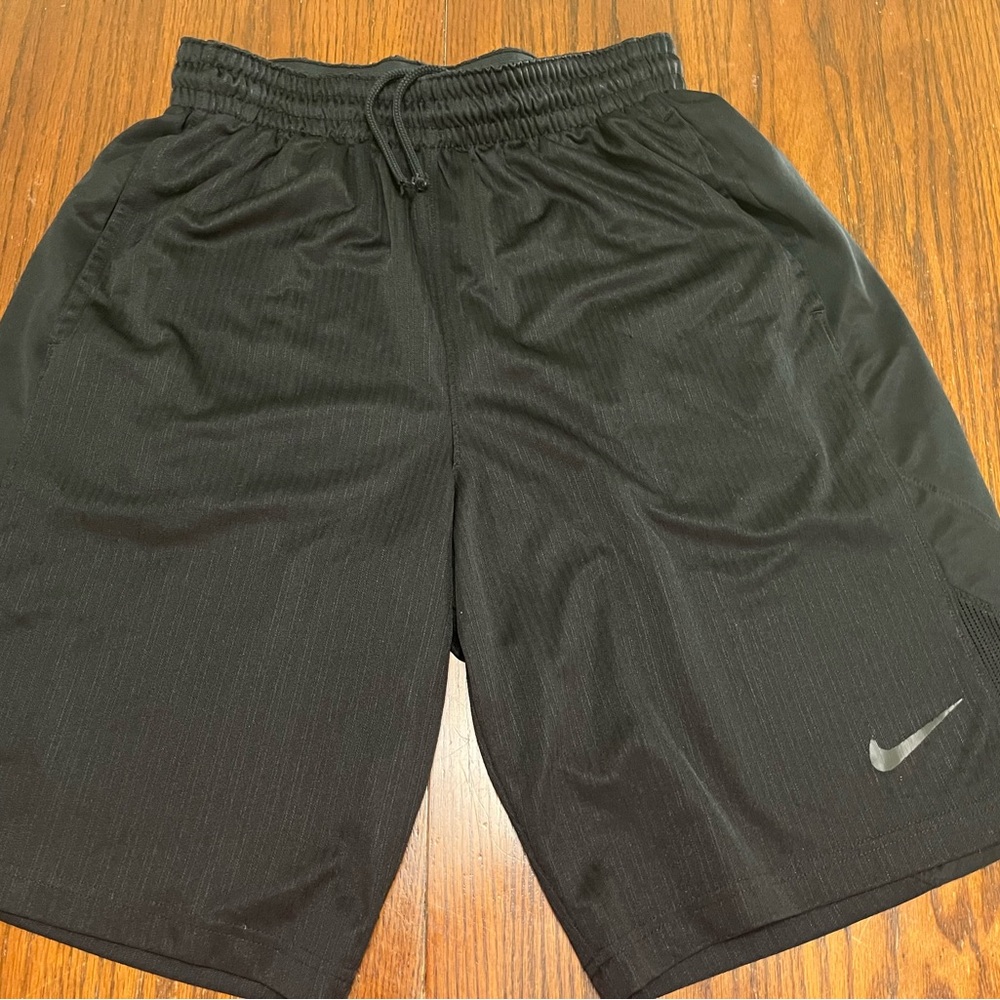 Like new, men’s black Nike athletic shorts, size M